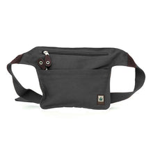Lade das Bild in den Galerie-Viewer, PURE Hanf Gürteltasche grau