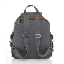 Lade das Bild in den Galerie-Viewer, PURE Hanf Rucksack mit 4 Außentaschen grau