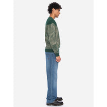 Lade das Bild in den Galerie-Viewer, Ato Berlin Pulli &#39;Lennox‘ grün/beige
