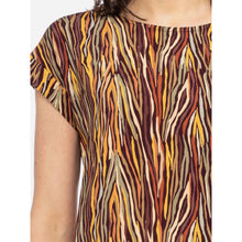 Lade das Bild in den Galerie-Viewer, Ato Berlin EcoVero Shirt 'Leo'  yellow/brown
