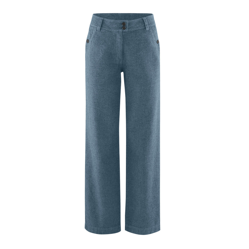 HempAge Hanf Pepita Hose dove