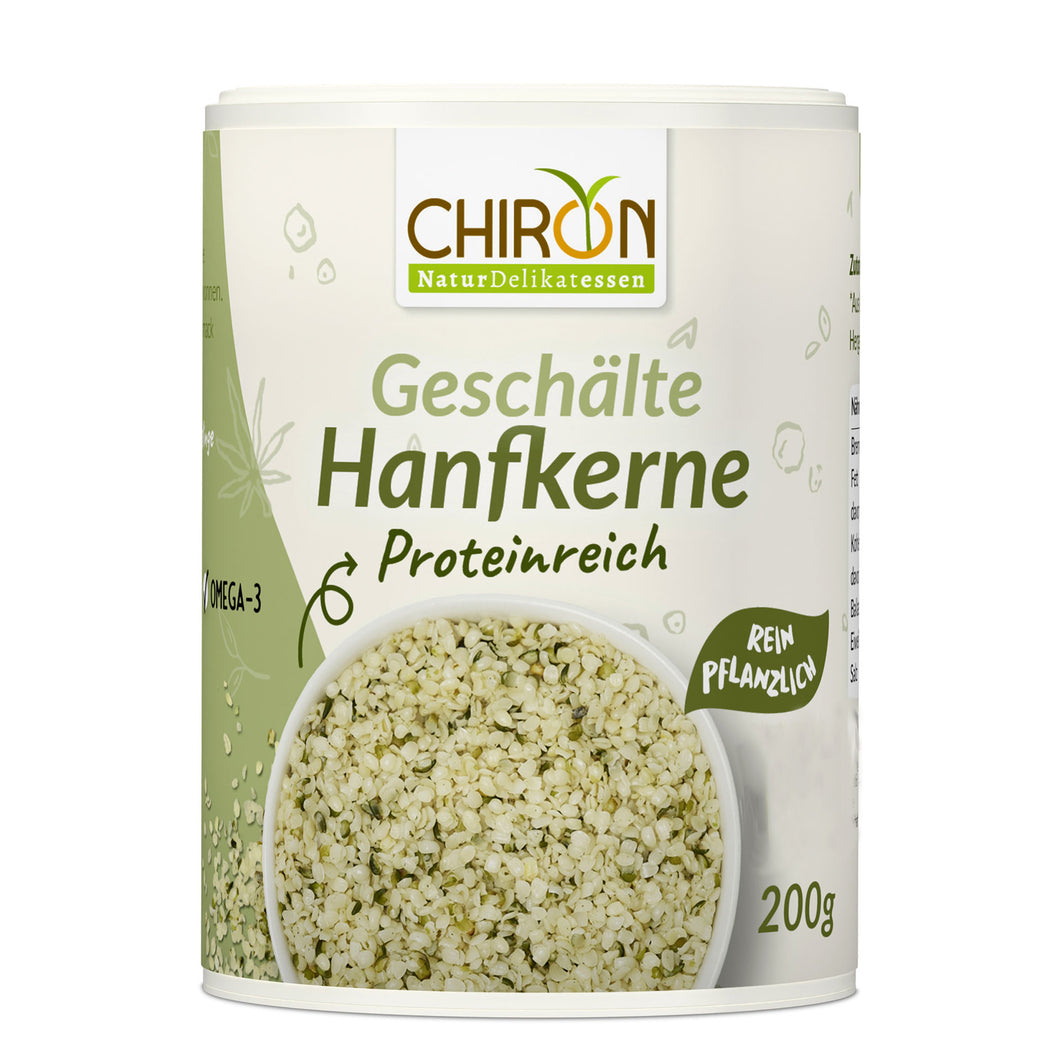 Chiron Geschälte Hanfkerne 200g
