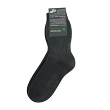 Lade das Bild in den Galerie-Viewer, HempAge Hanf Frottee Socken schwarz
