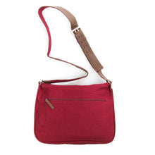 Lade das Bild in den Galerie-Viewer, PURE Hanf Umhängetasche bordeaux

