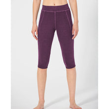 Lade das Bild in den Galerie-Viewer, HempAge Hanf Yoga-Leggings purple

