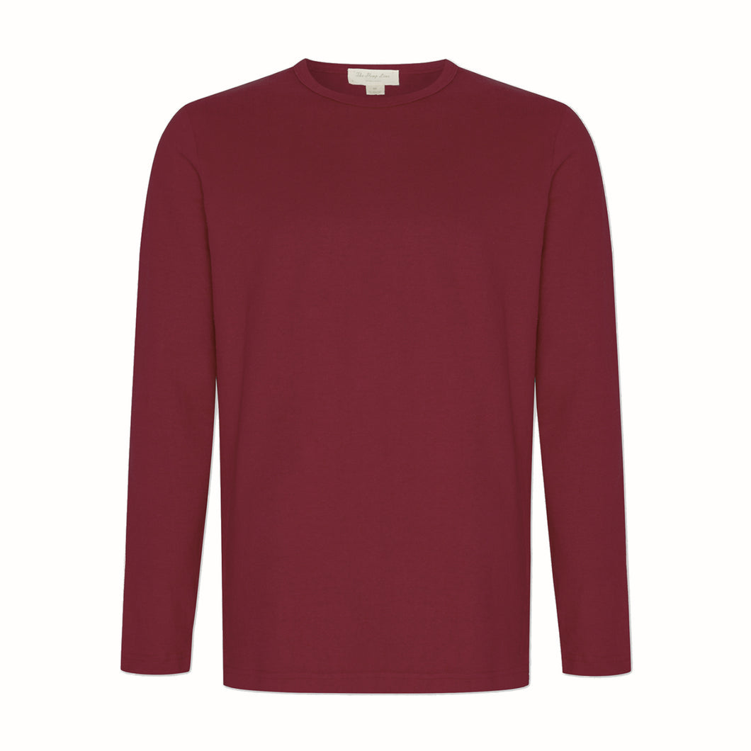 The Hemp Line Hanf Langarm tawny port