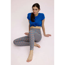 Lade das Bild in den Galerie-Viewer, Jersey Leggings blue luxor
