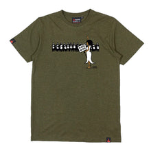 Lade das Bild in den Galerie-Viewer, THTC Hanf T-Shirt No Justice khaki
