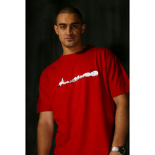 Lade das Bild in den Galerie-Viewer, THTC Hanf T-Shirt Noah's Shuttle rot

