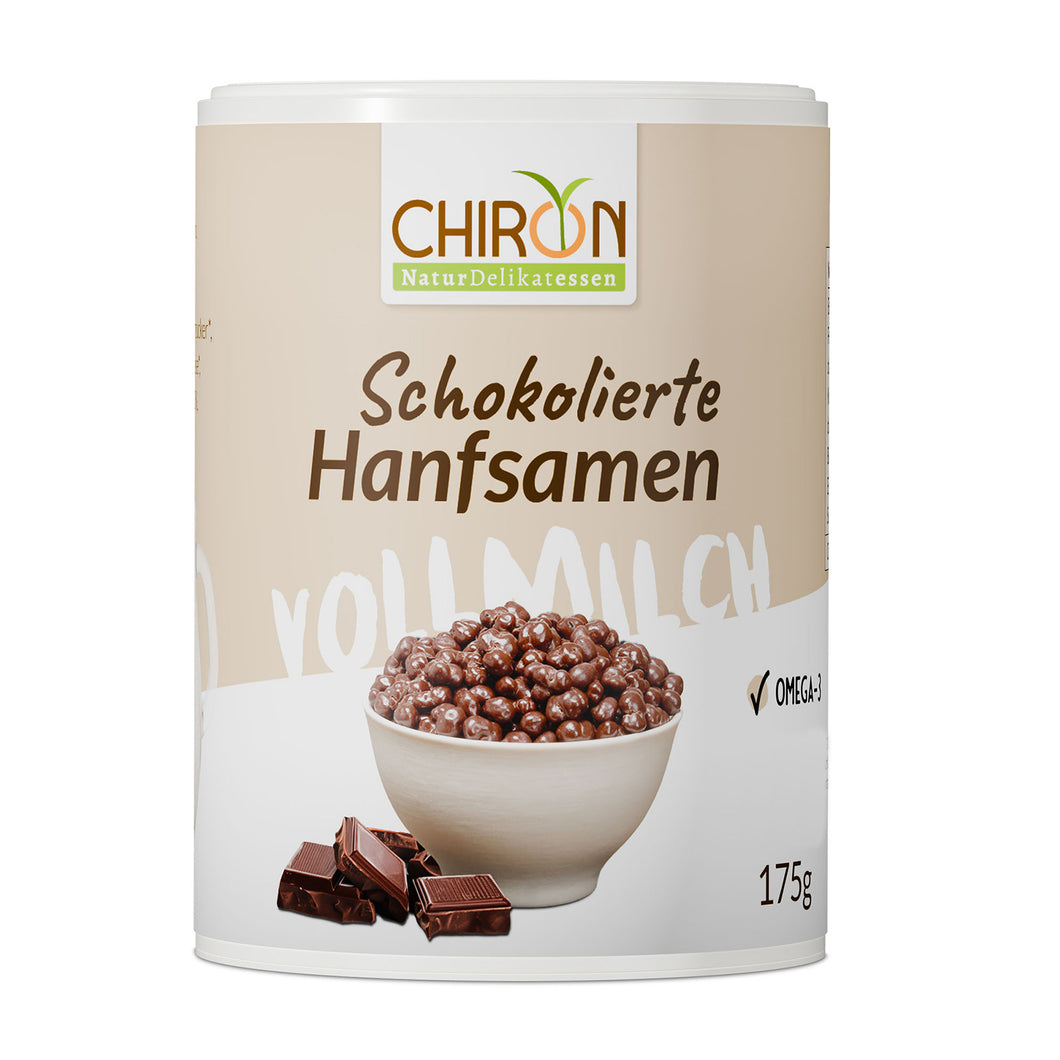 Chiron Schokolierte Hanfsamen Vollmilch