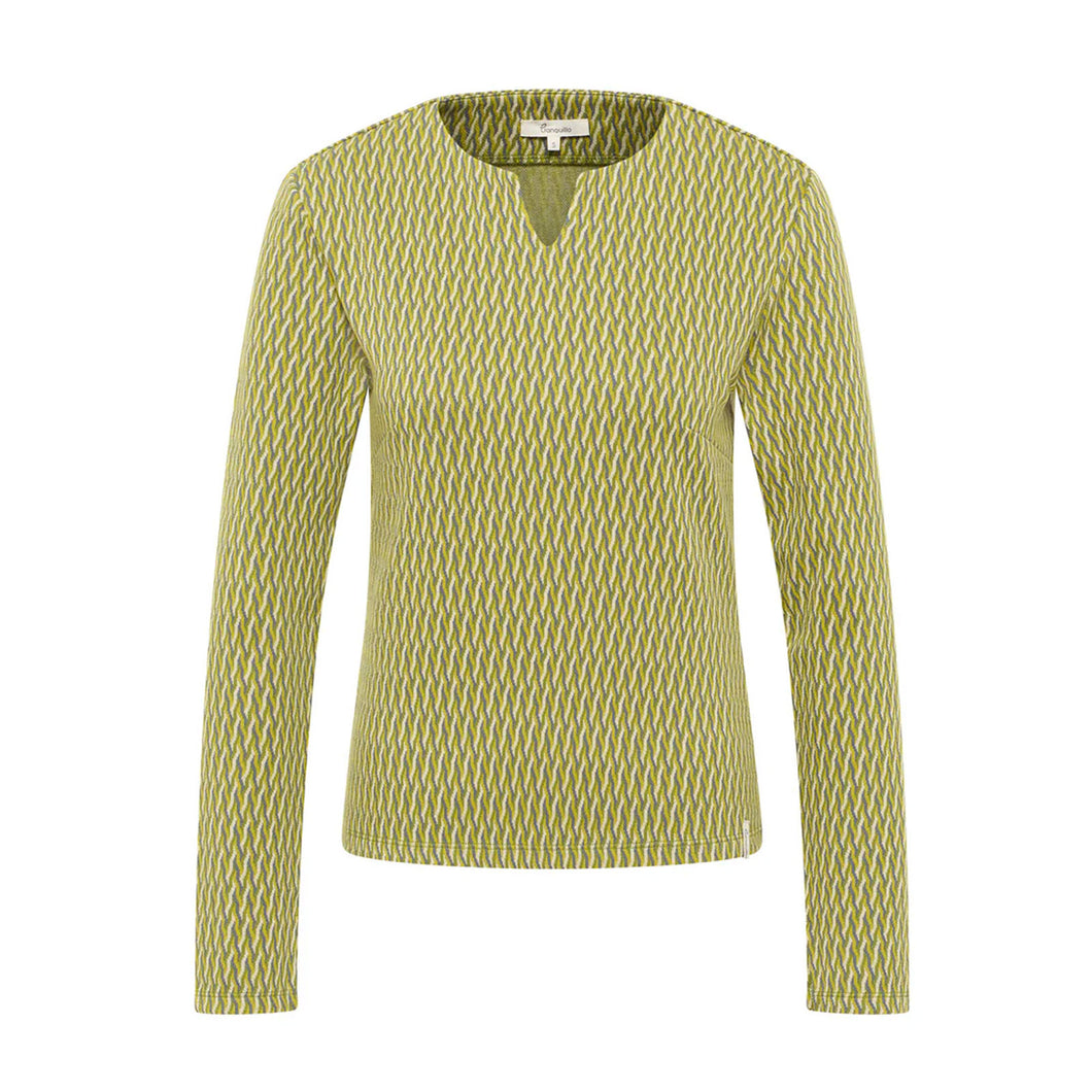 Tranquillo Langarm Shirt 'Retro‘ seaweed