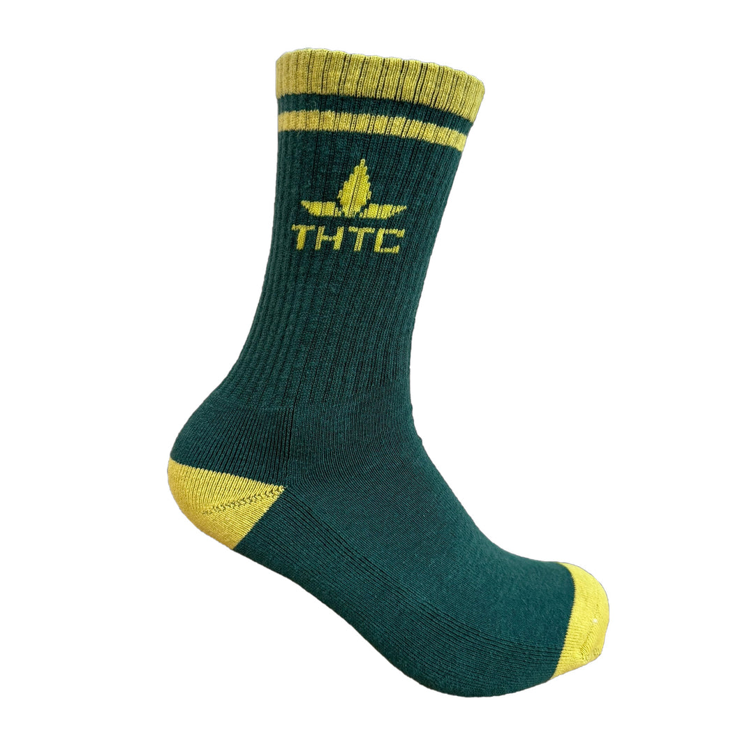 THTC Herren Hanf Socken grün