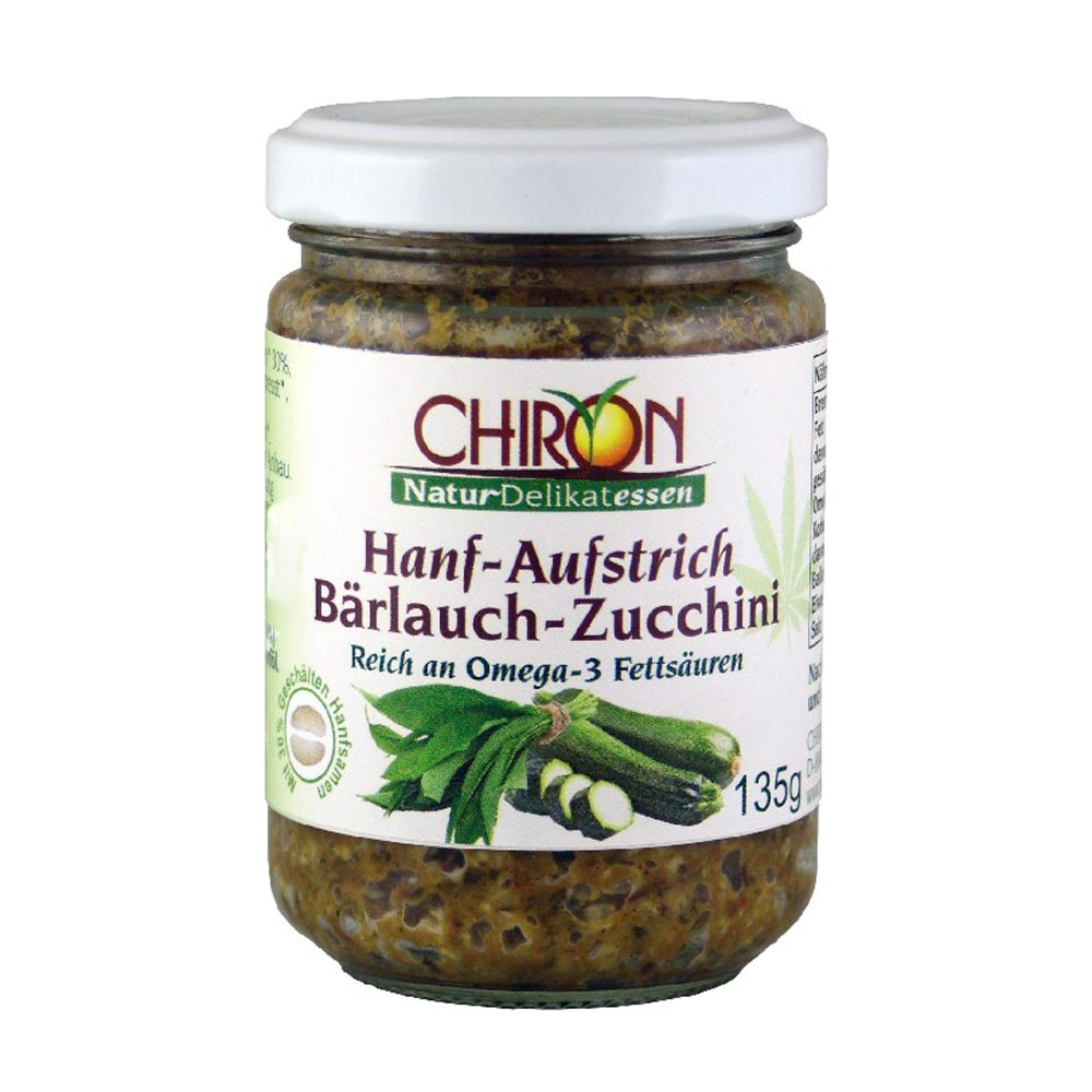 Chiron Hanf-Aufstrich Bärlauch-Zucchini