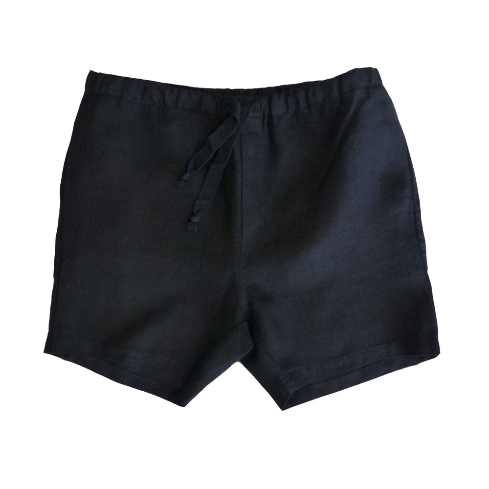 The Hemp Line Unisex 100% Hanf Freizeit Shorts schwarz